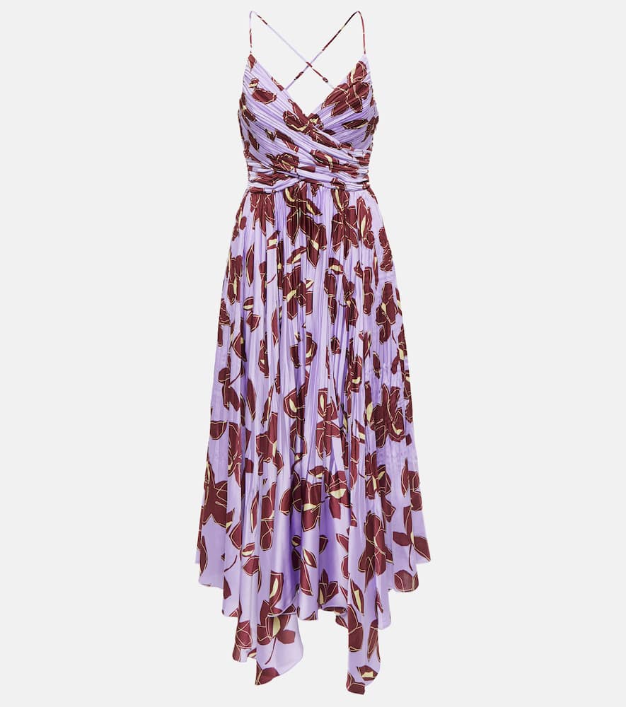 Simkhai Portia floral midi dress