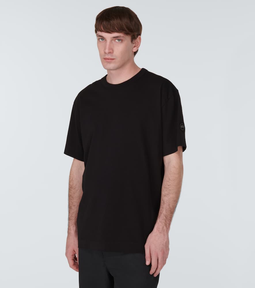 Shop Canada Goose Gladstone Cotton T-shirt In Black