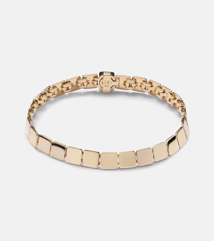 Ileana Makri Tile Medium 18kt gold bracelet