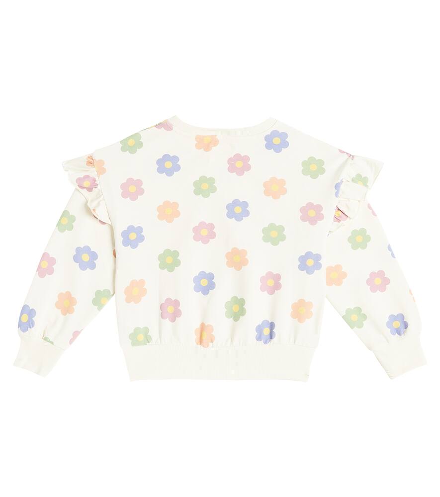 Shop The New Society Rancho Printed Cotton-blend Sweatshirt In Daisy Print