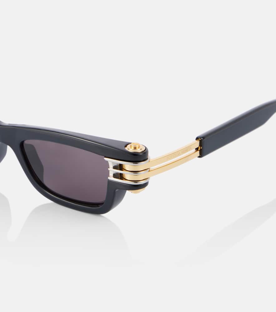 Bottega Veneta Bolt Square Sunglasses In Black