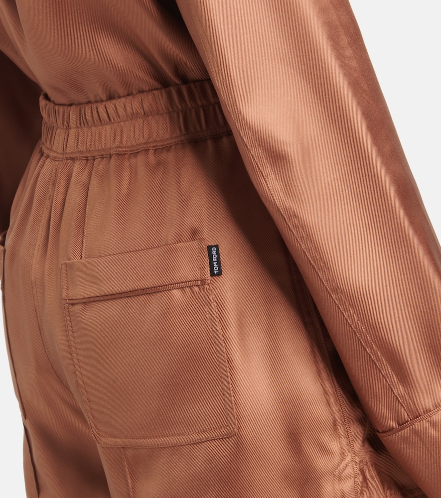  Tom Ford Tom Ford Shorts Aus Seiden-twill 