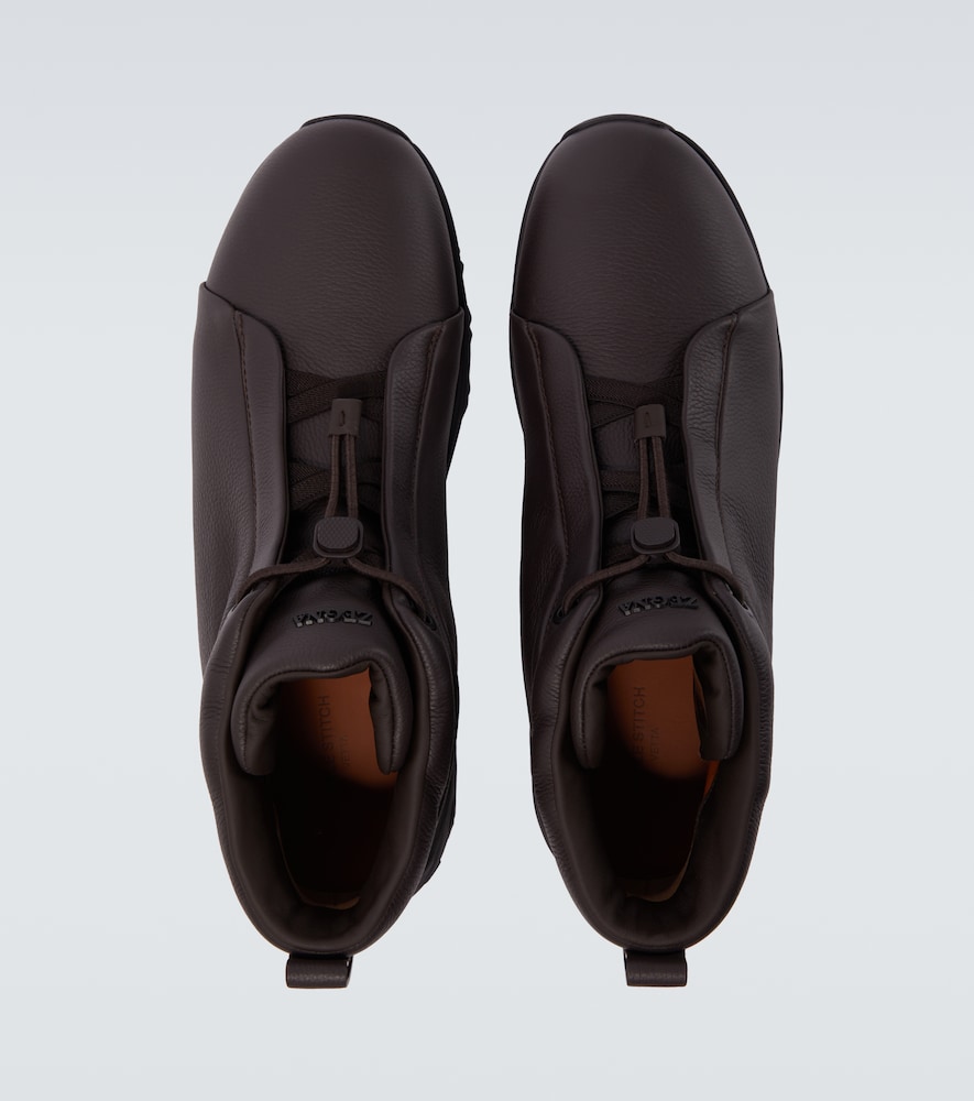  Zegna Zegna Sneakers Triple Stitch Vetta Aus Leder 