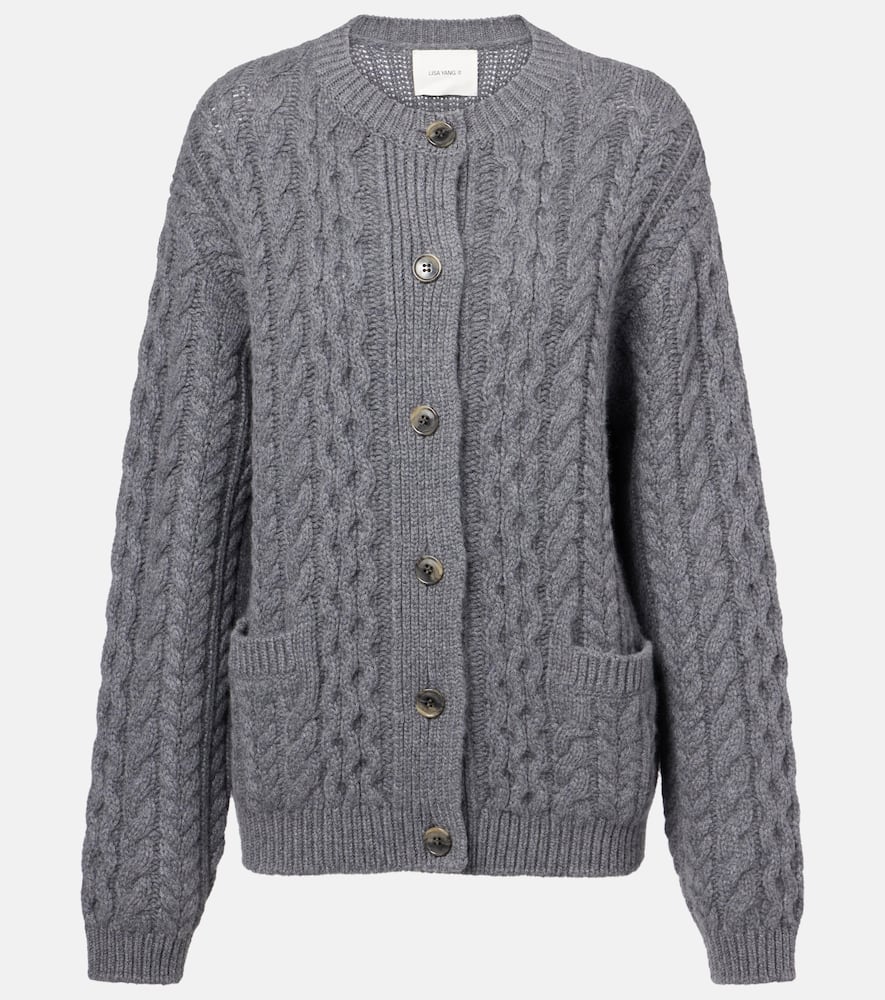 Lisa Yang Cardigan Ditte Aus Kaschmir In Gray