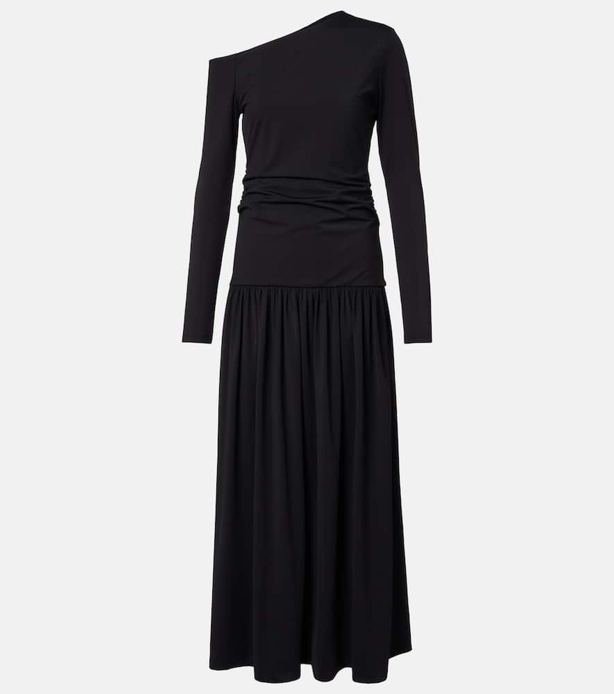 Róhe Draped jersey maxi dress