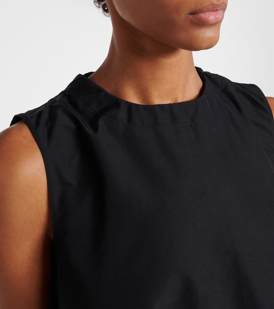Plan C Satin Gown In Black