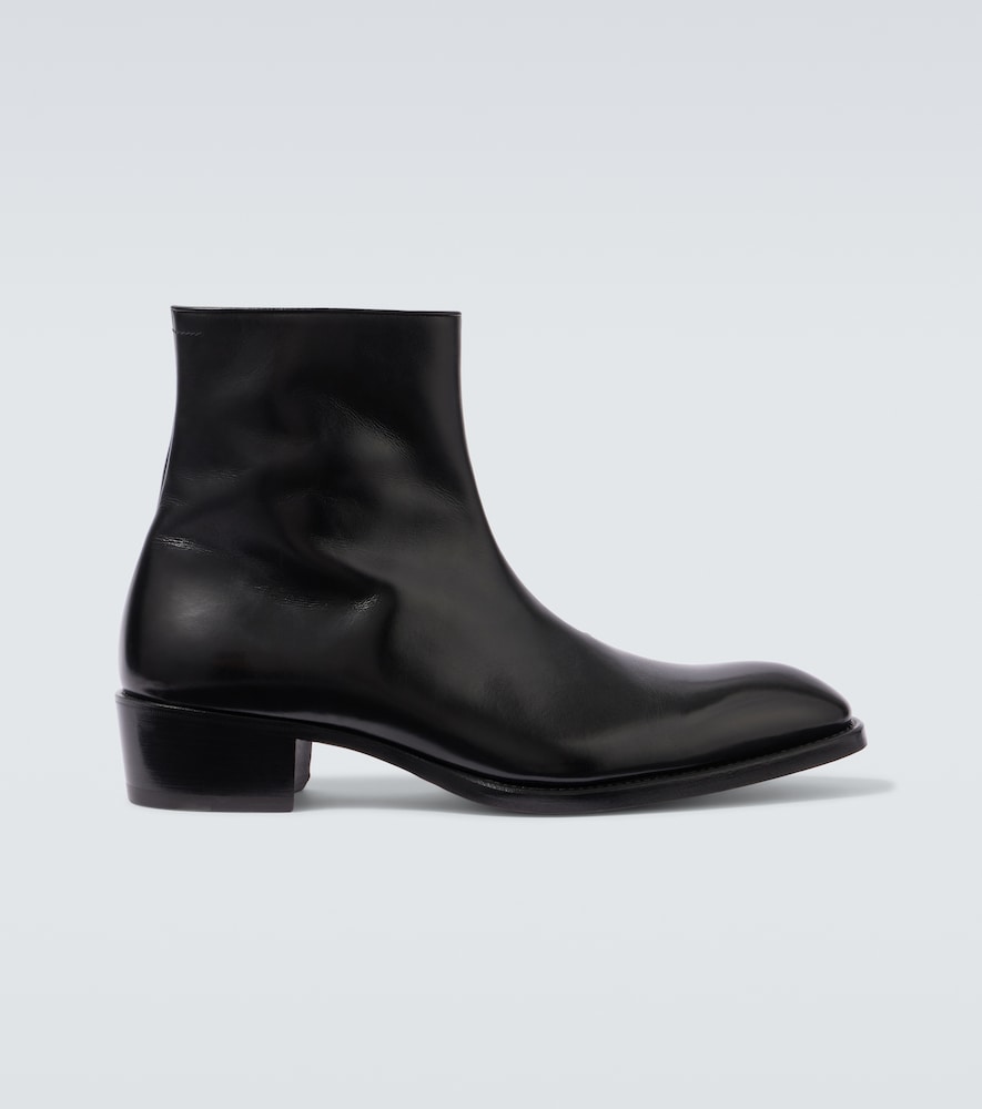 TOM FORD Tom Ford Vincent leather ankle boots　トム フォード ヴィンセント レザー アンクル ブーツ
