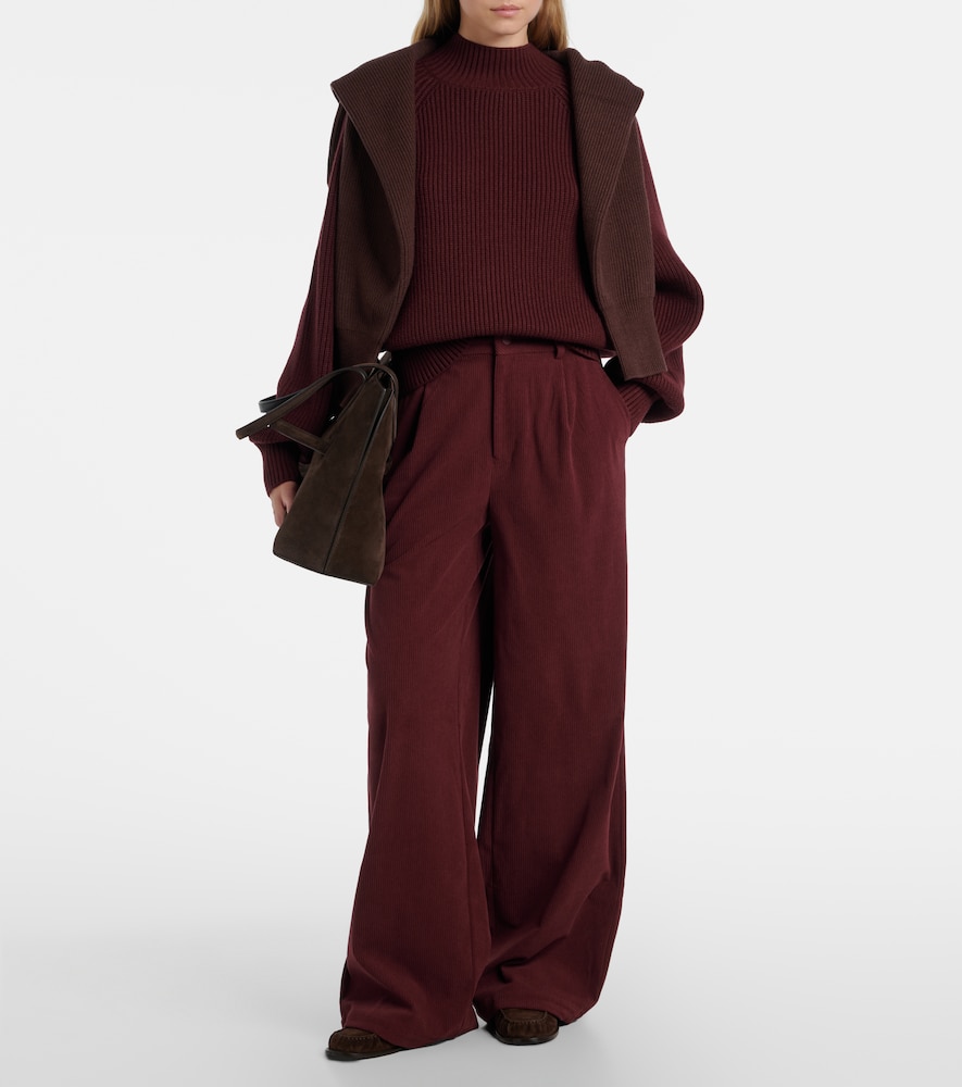 Varley Martina ribbed-knit sweater