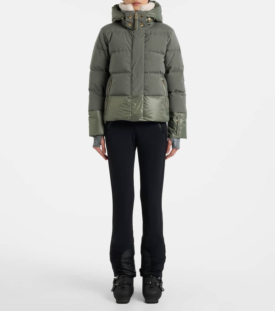 Bogner Maja Down Ski Jacket In Green