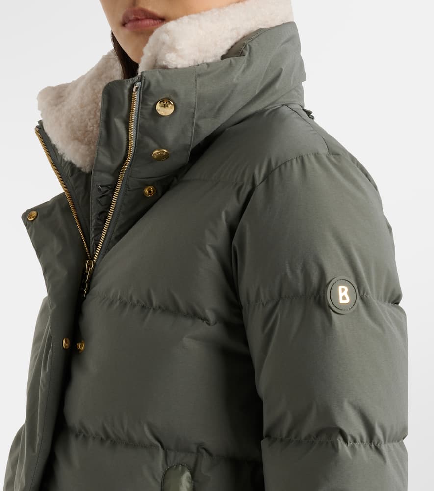 Bogner Maja Down Ski Jacket In Green