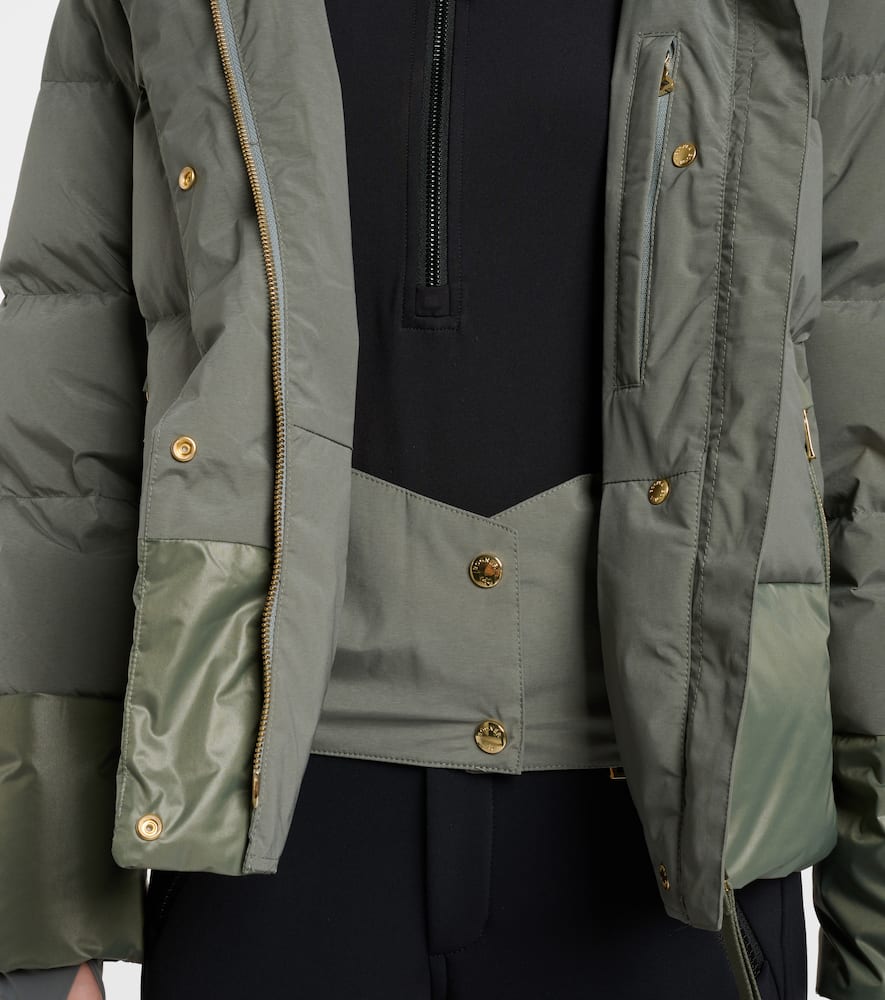 Bogner Maja Down Ski Jacket In Green