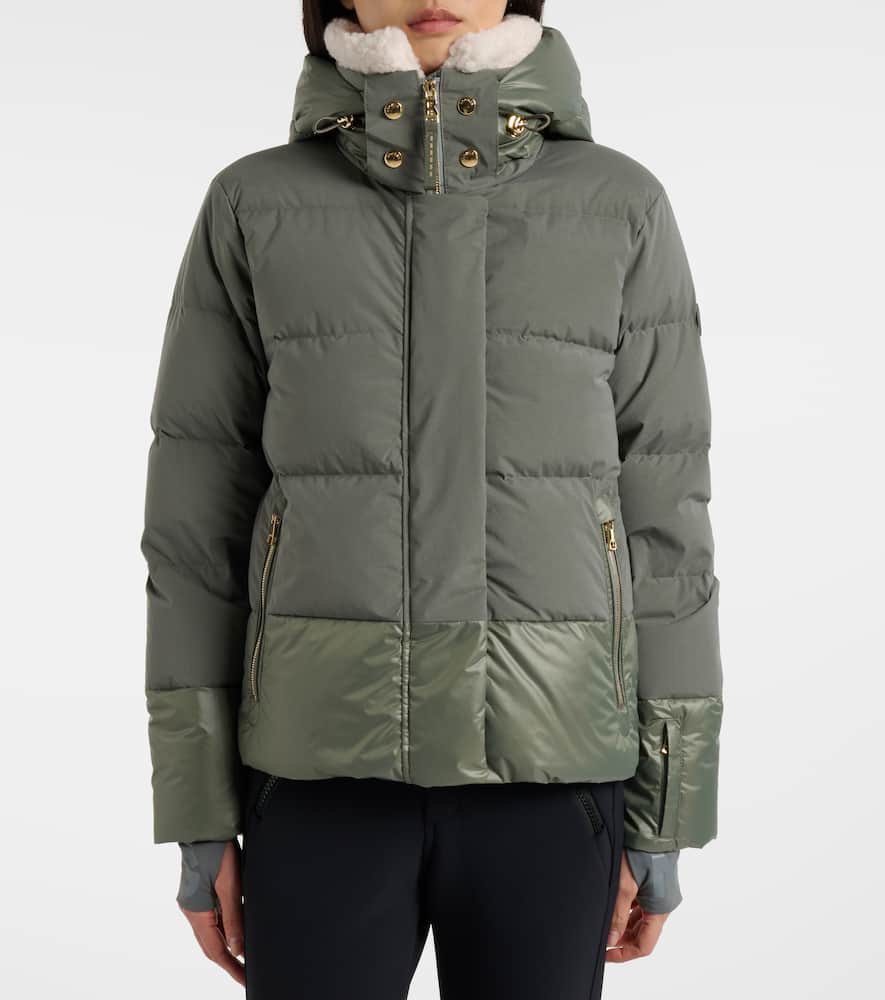 Bogner Maja Down Ski Jacket In Green