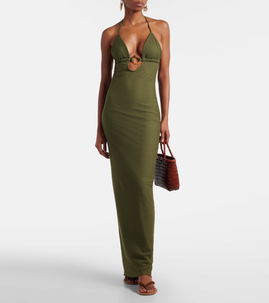 Montce Emma crochet maxi dress