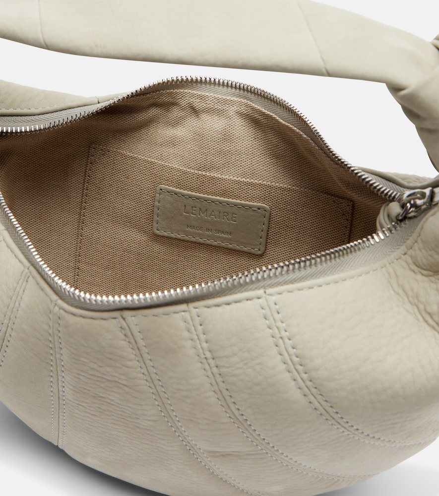  Lemaire Lemaire Schultertasche Force croissant Mini Aus Leder 