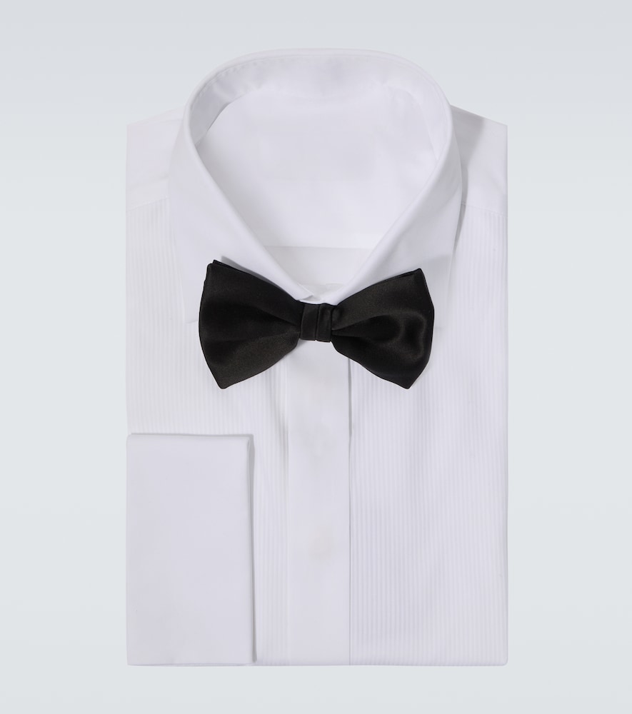 Brioni Brioni Essential Silk Twill Bow Tie 