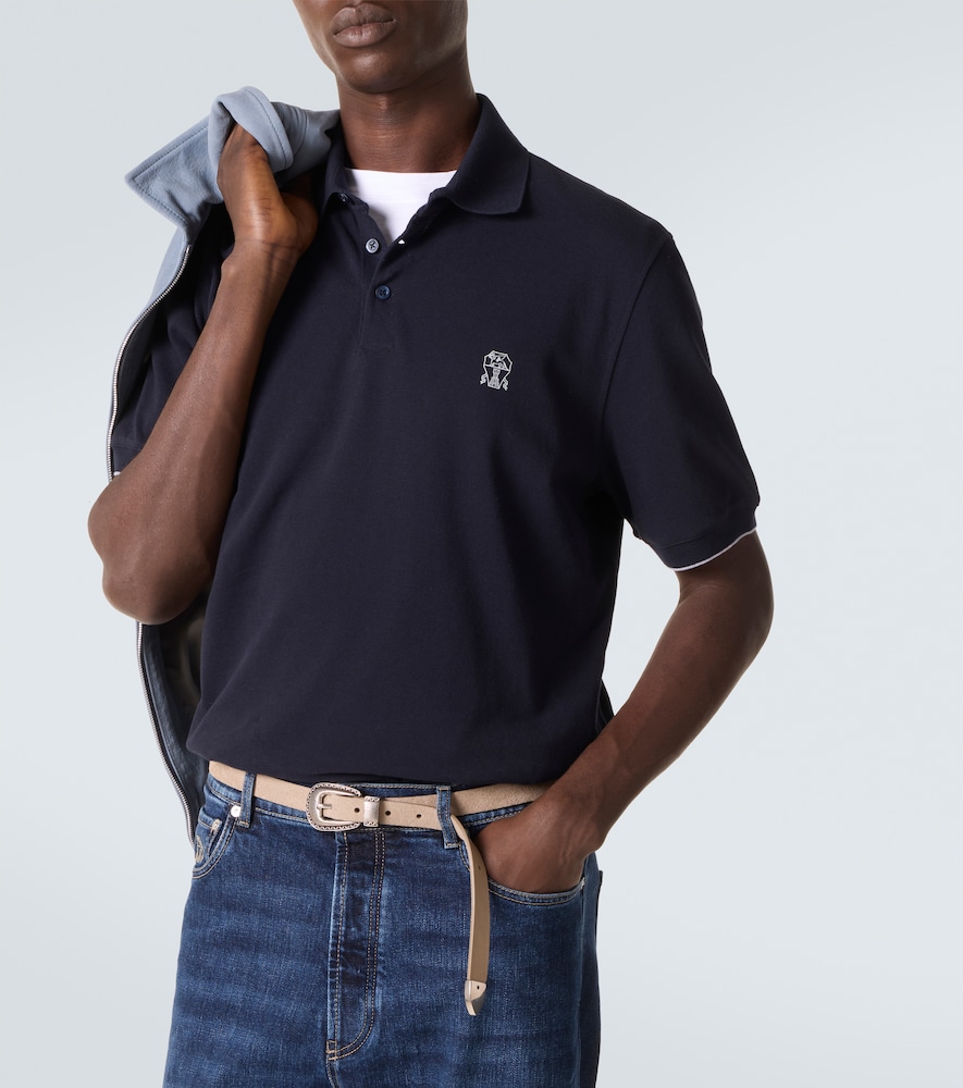 Cotton Piqué Polo Shirt