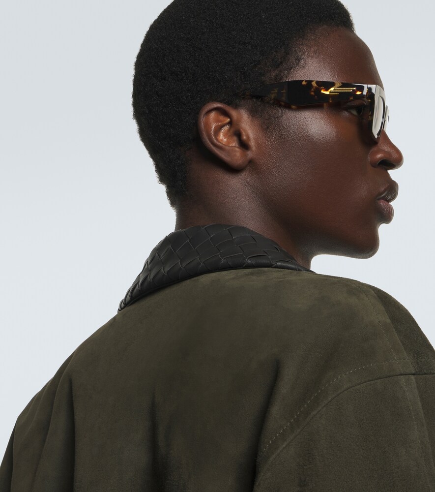  Bottega Veneta Bottega Veneta Square Sunglasses 