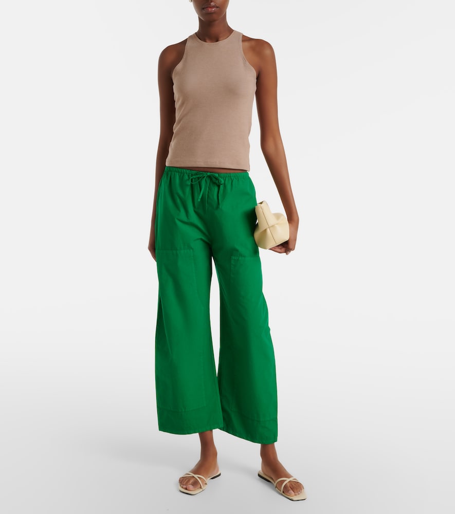  Leset Leset Weite Cropped-hose Kyoto Aus Baumwolle 
