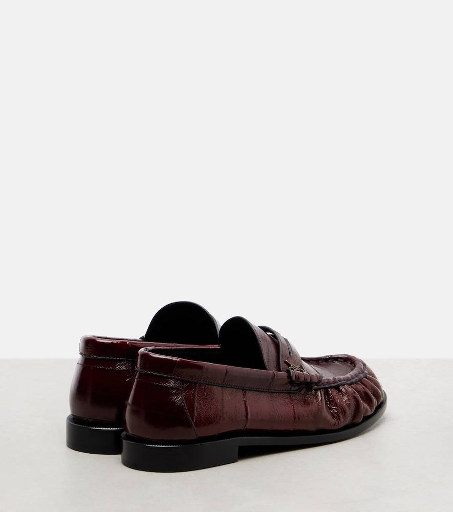  Saint Laurent Saint Laurent Loafers Le Loafer Aus Aalleder 