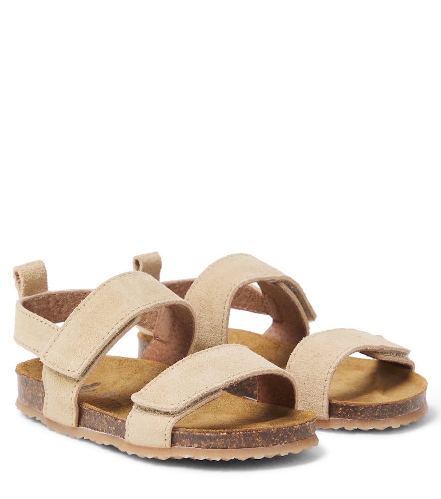 Pèpè Kids'  Twoconme Suede Sandals