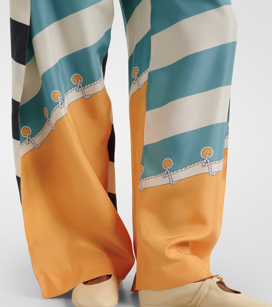  Loewe Loewe Weite Hose Aus Seide 