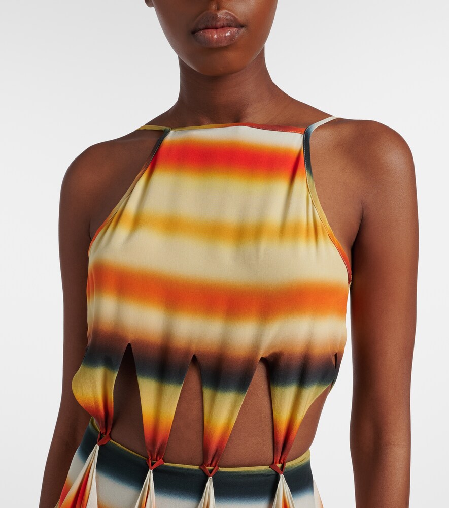  Loewe Loewe Paula's Ibiza Maxikleid Aus Seide 