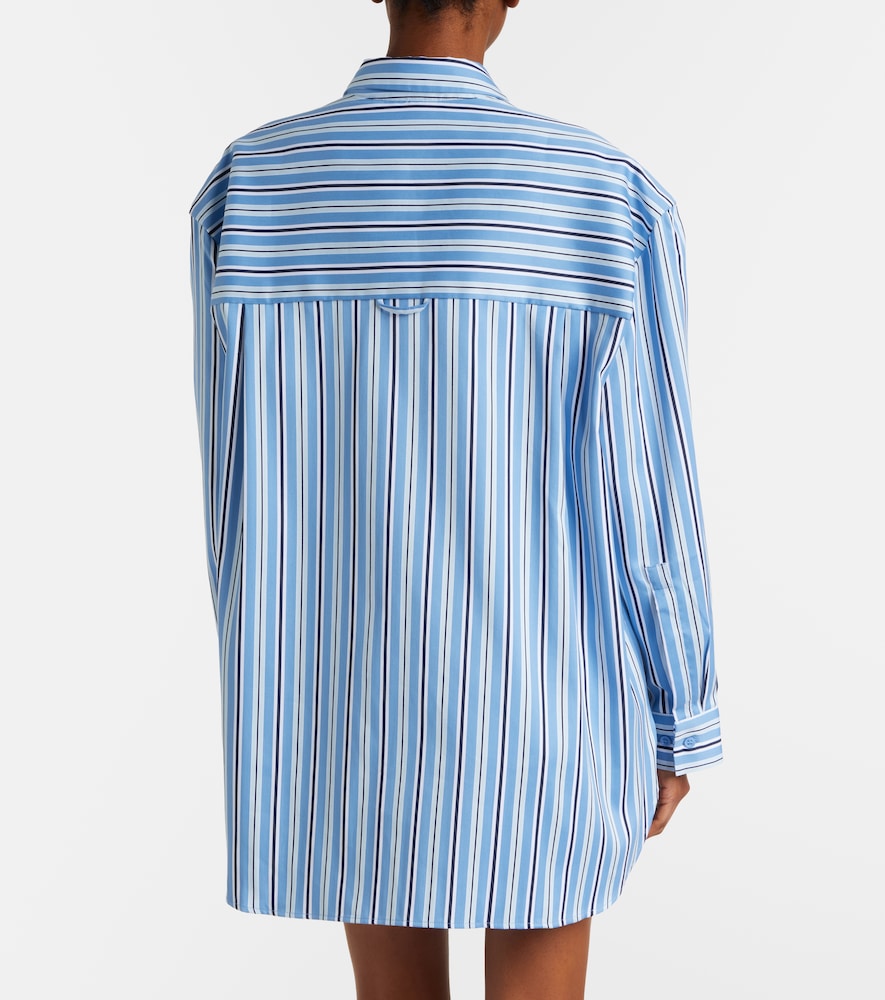 Oana Striped Cotton-Blend Shirt