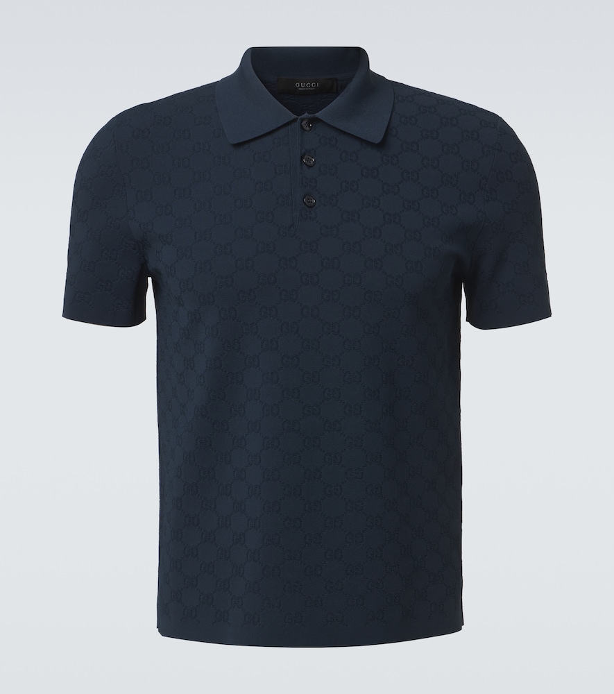 Gucci GG jacquard polo shirt