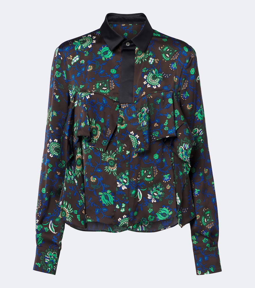 Bedruckte Bluse