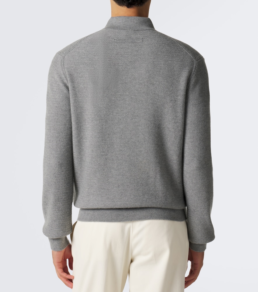 Cashmere Polo Sweater