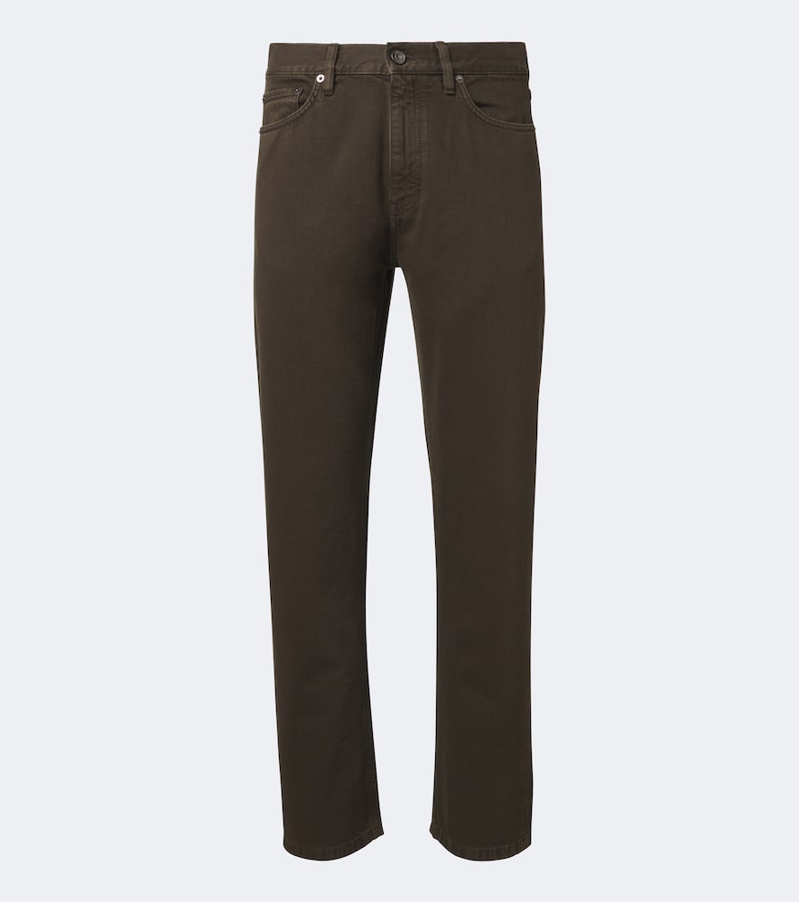 Mid-Rise Slim Jeans