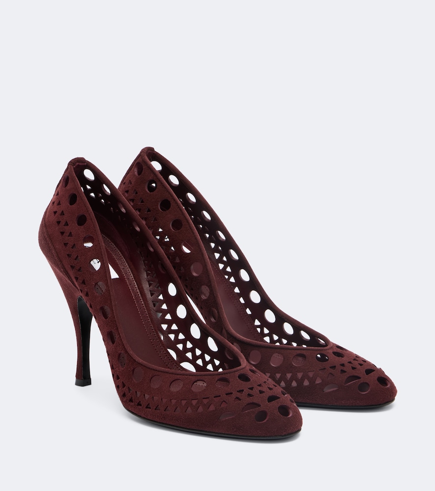 Alaïa Pumps Vienne aus Veloursleder