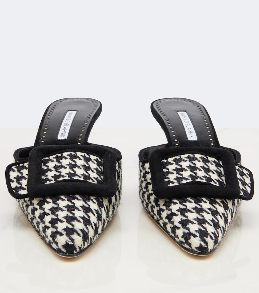 Maysalebi Houndstooth Mules