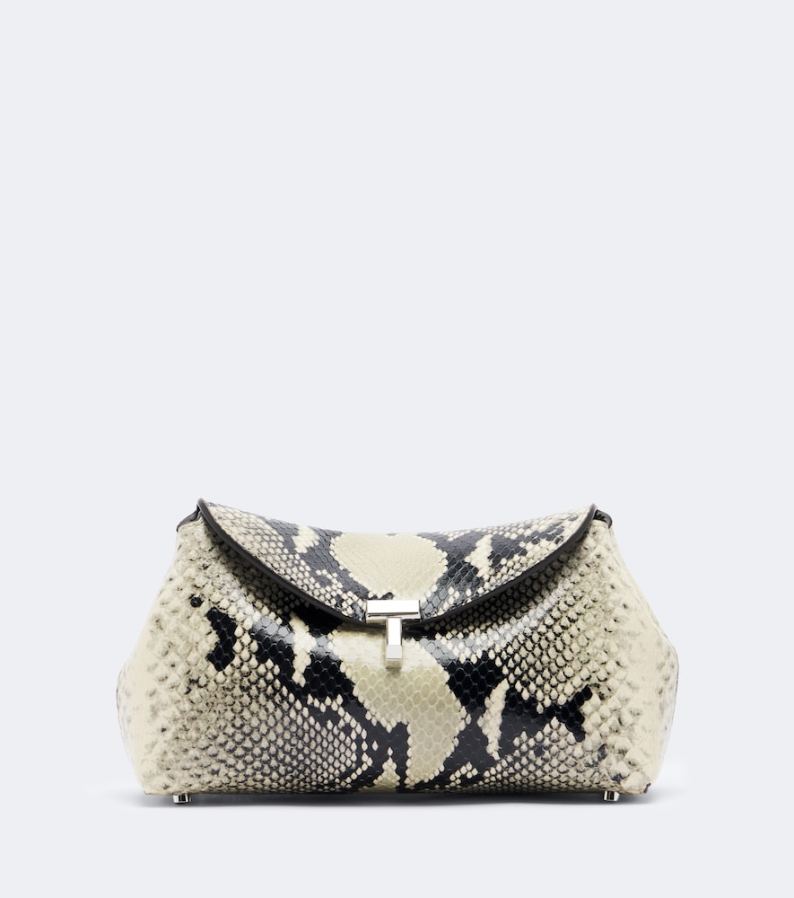 Clutch T-Lock Mini aus Leder