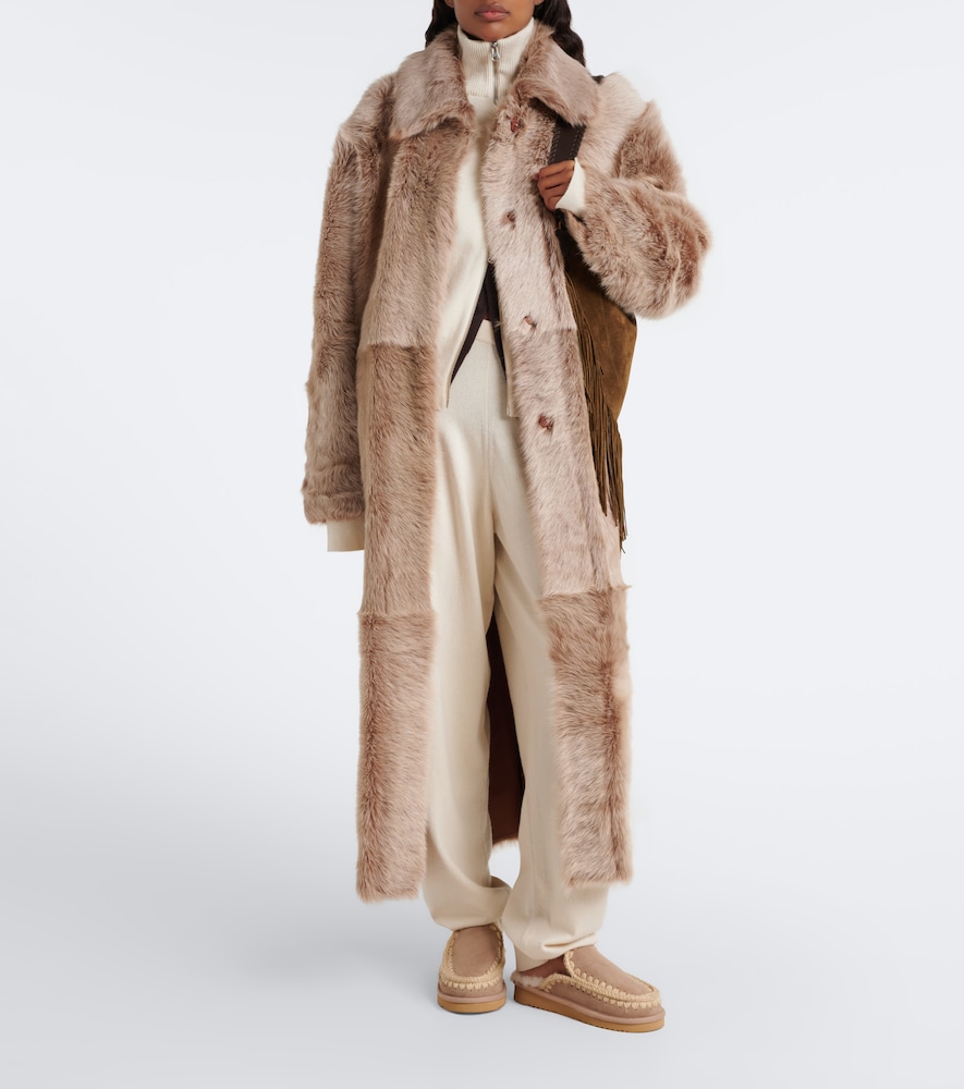 Shearling-Lined Mules