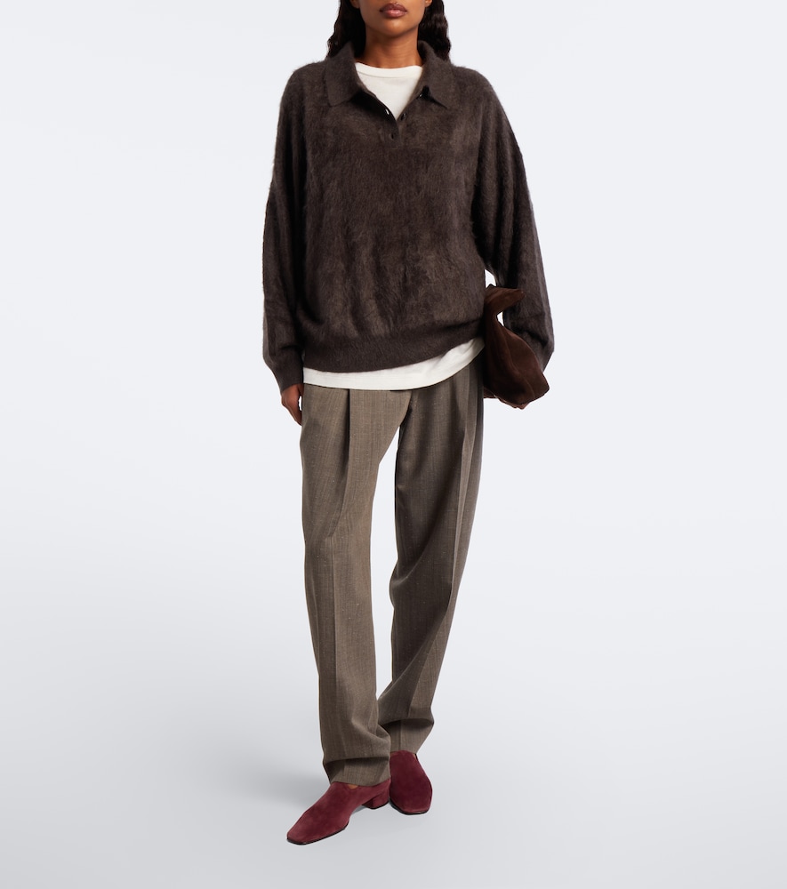 Valdis Cashmere Polo Sweater