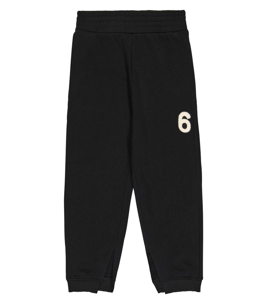 MM6 Maison Margiela Kids Cotton jersey sweatpants