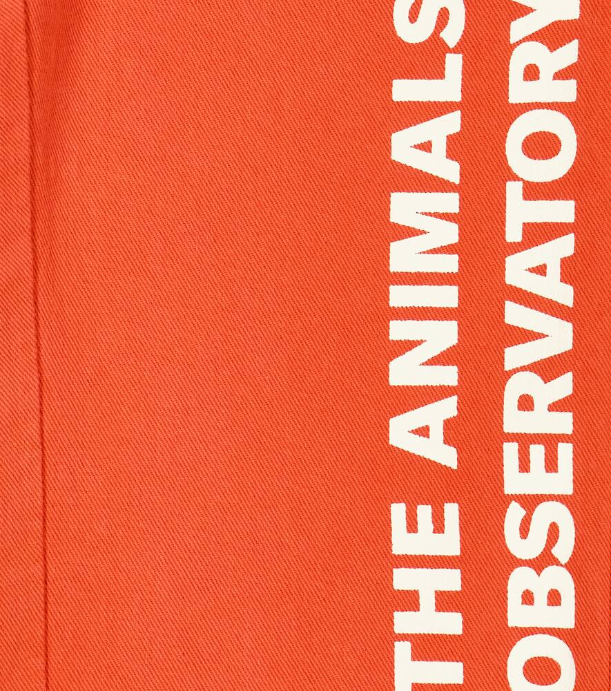 The Animals Observatory Bedruckte Jeans Ant In Red