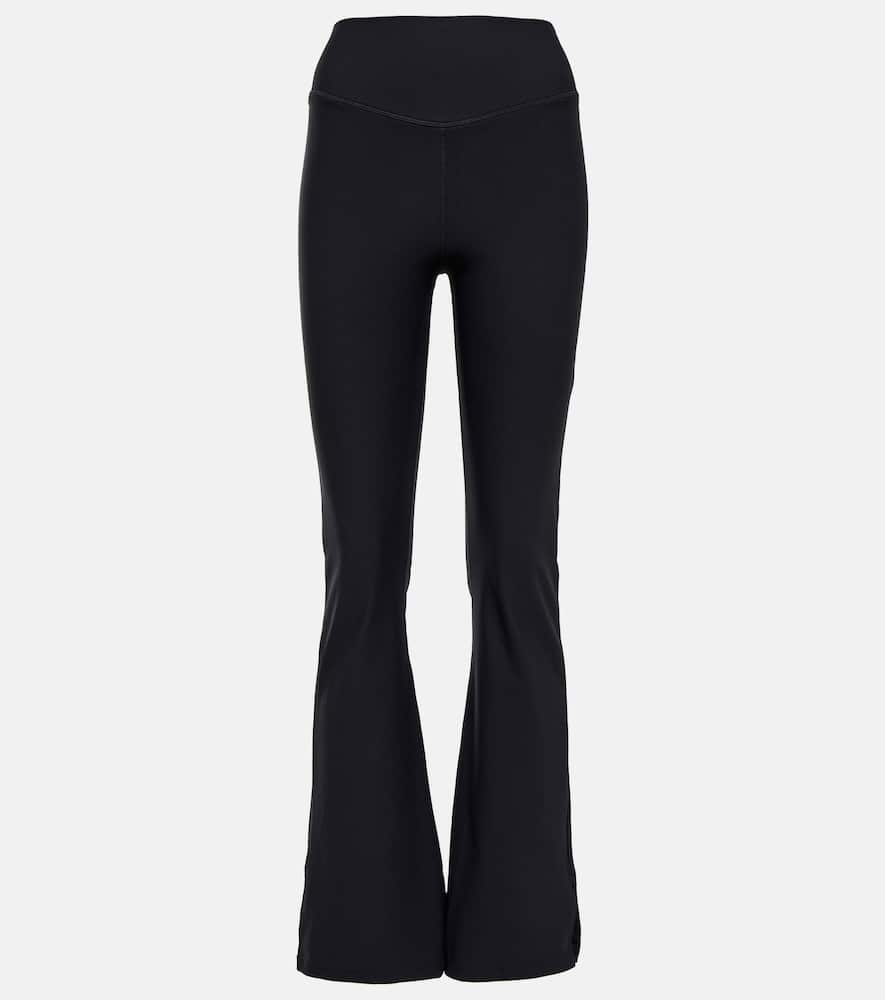 Shop The Upside Peached Florence Flared Sweatpants In Black