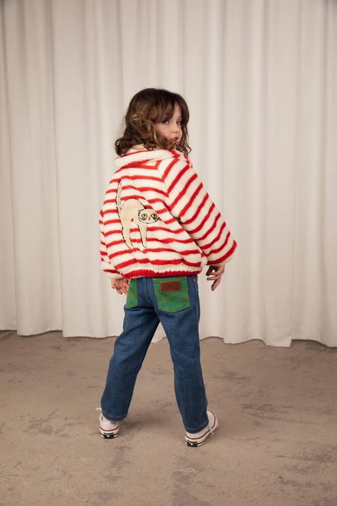 MINI RODINI X WRANGLER STRAIGHT JEANS
