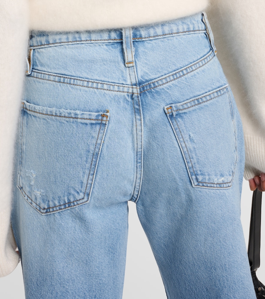 Le Jane Ankle High-Rise Straight Jeans