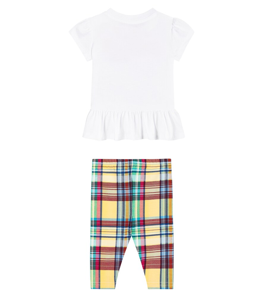  Polo Ralph Lauren Kids Polo Ralph Lauren Kids Bébé – Ensemble Top Et Legging En Coton 