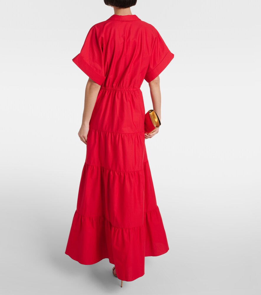  Adriana Degreas Adriana Degreas Maxikleid Aus Baumwolle 