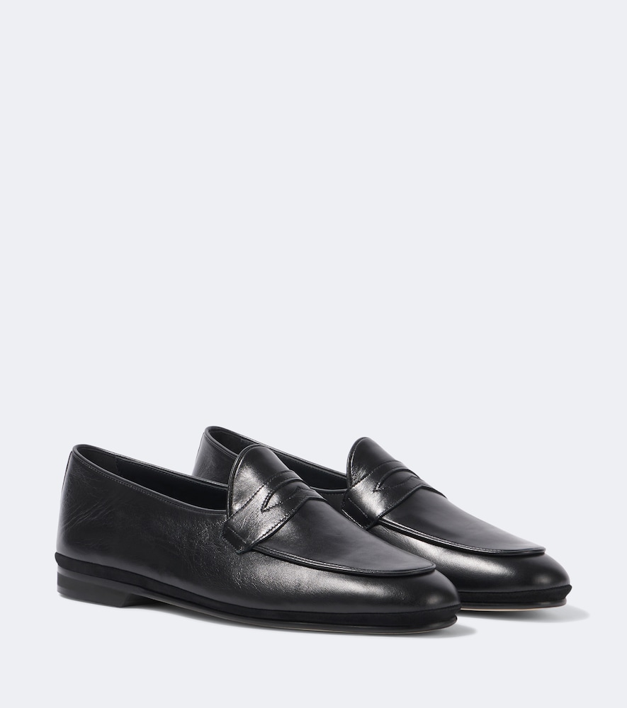 Leather Loafers