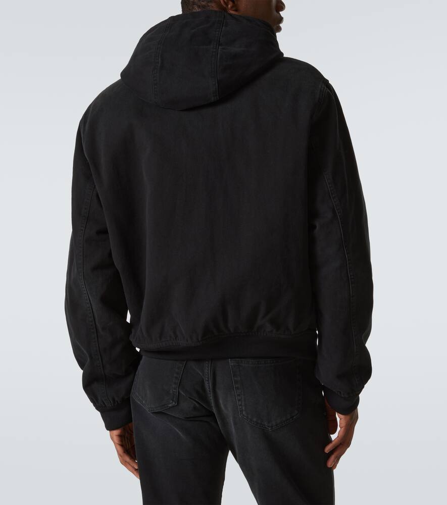 Prada Denim Jacket In Schwarz