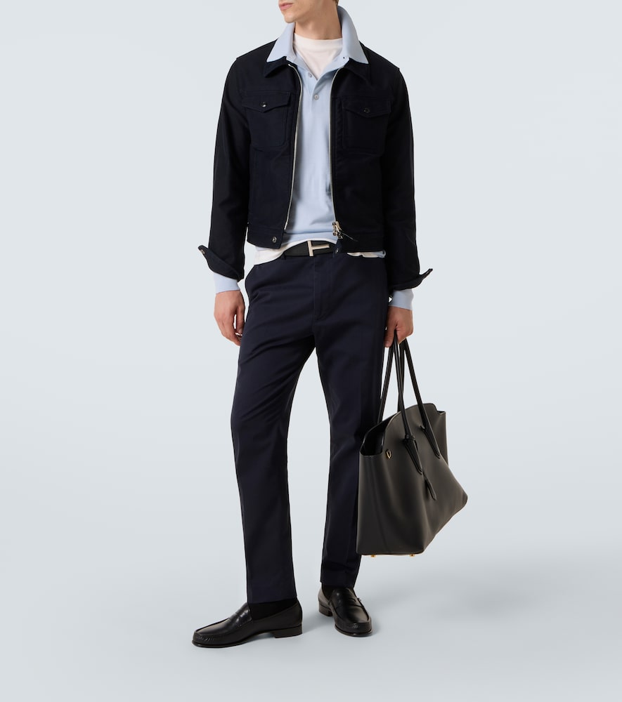 Tom Ford Tom Ford Polopullover Aus Kaschmir Und Seide 