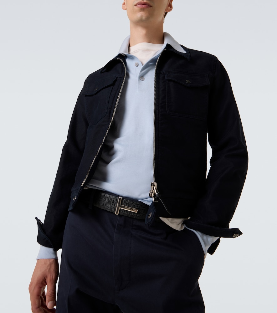  Tom Ford Tom Ford Polopullover Aus Kaschmir Und Seide 