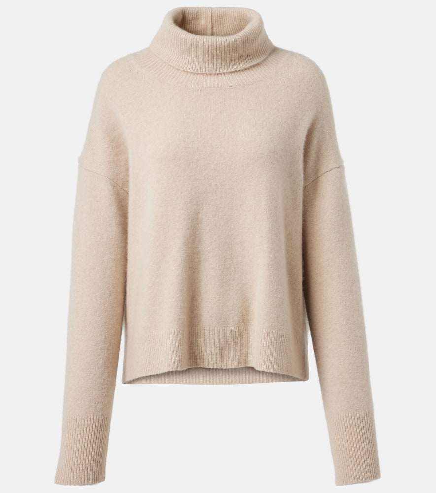 Joseph Cashmere Turtleneck Sweater In Neutral