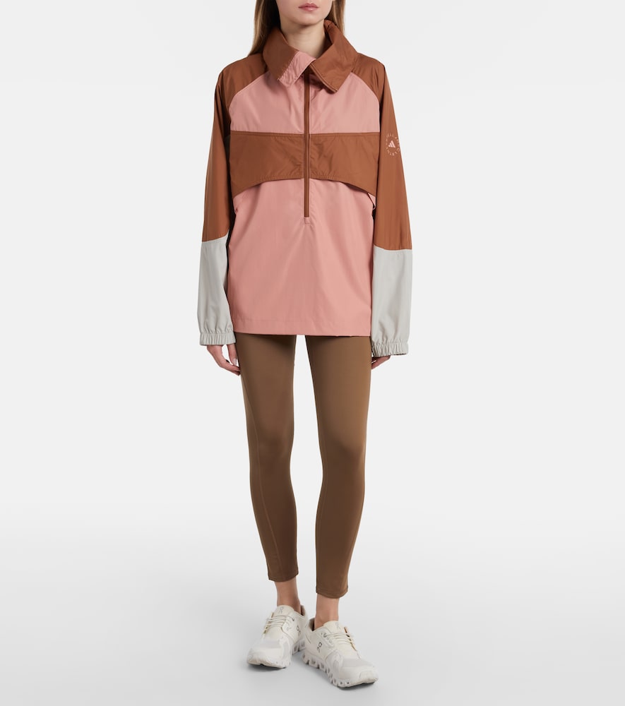 Adidas by Stella McCartney Colorblocked technical jacket
