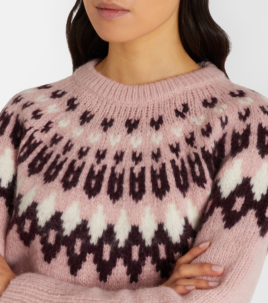 Anne Fair Isle Wool-Blend Sweater